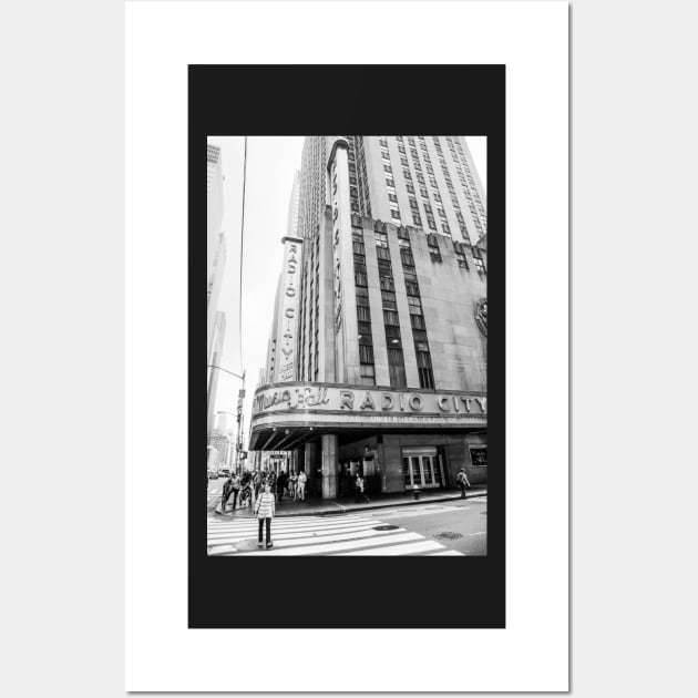 Radio City Music Hall, New York City, USA Wall Art by tommysphotos